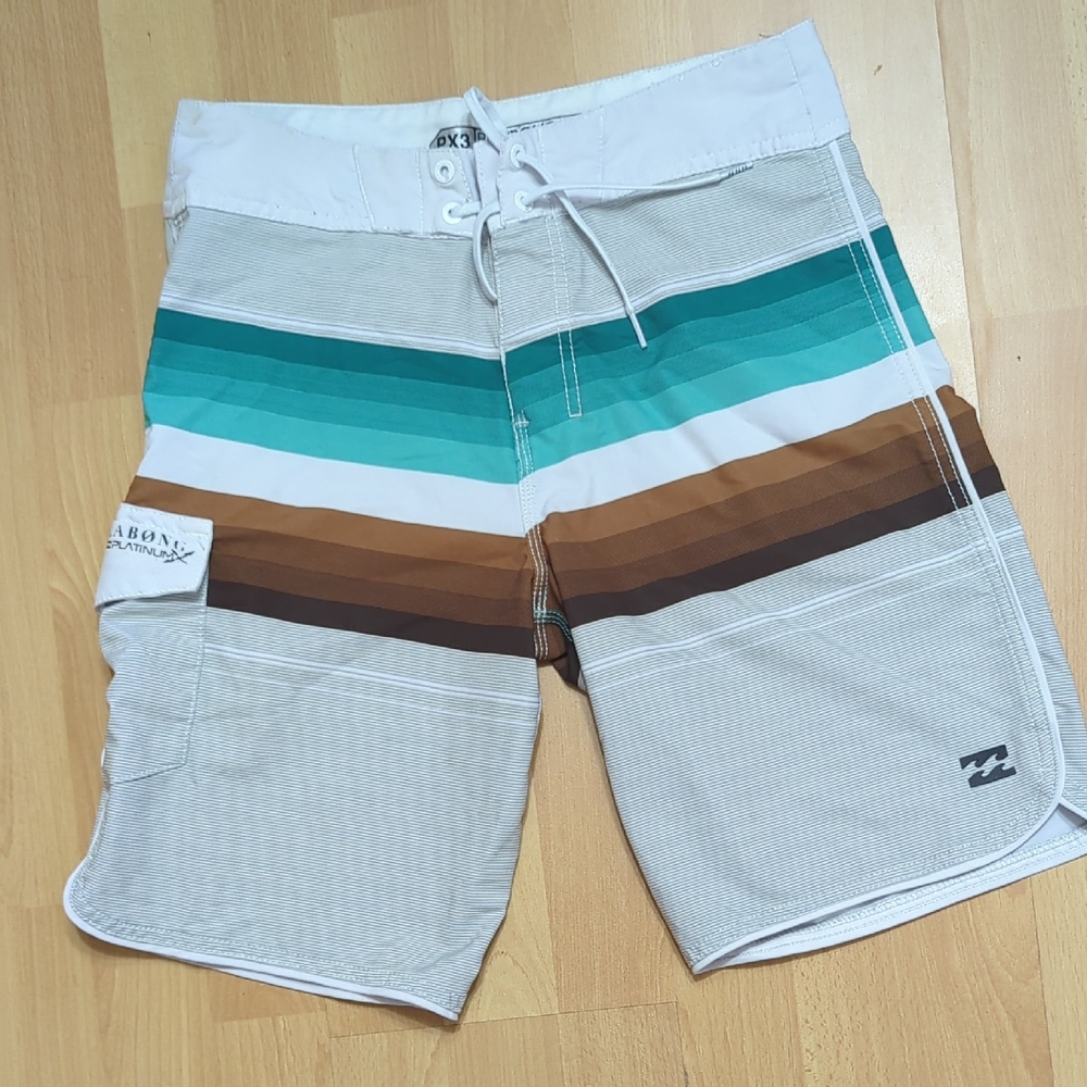 Billabong Men's Multicolor Striped Board Shorts